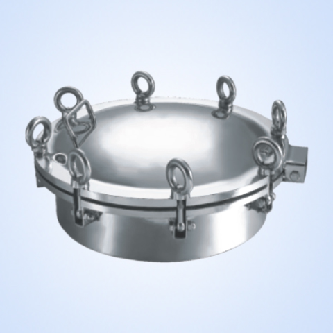 Quick manhole flange